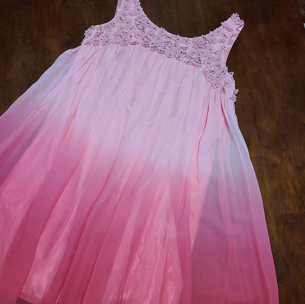 Betsey Johnson vintage silk ombre dress 4